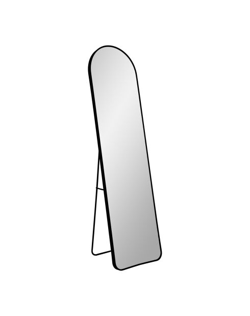Miroir avec cadre Madrid noir - 40x150 cm