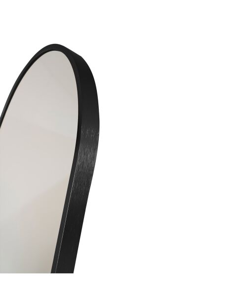 Miroir avec cadre Madrid noir - 40x150 cm