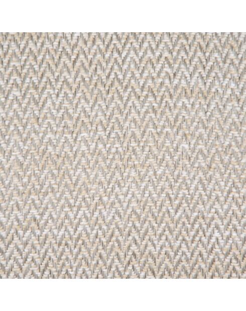 Silla de salón con patas de nogal London sand - 65x63x73 cm