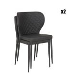 4 sillas Pisa grises - 52x54x83 cm