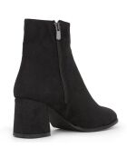 Bottines Venzar noires - Talon 7 cm