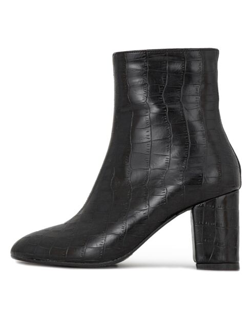 Bottines Karva noires - Talon 7 cm