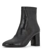 Bottines Karva noires - Talon 7 cm