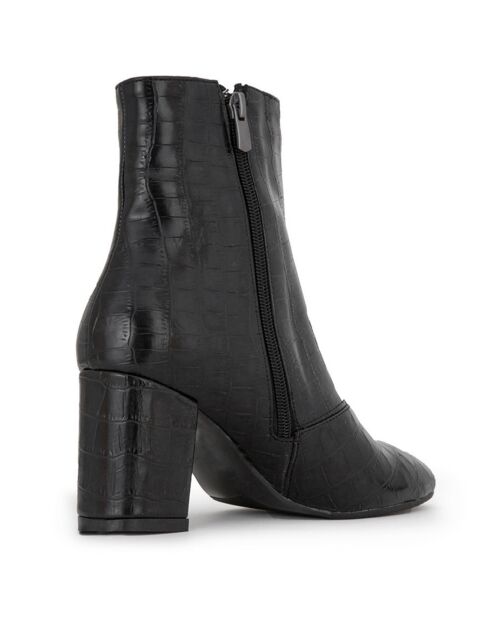 Bottines Karva noires - Talon 7 cm