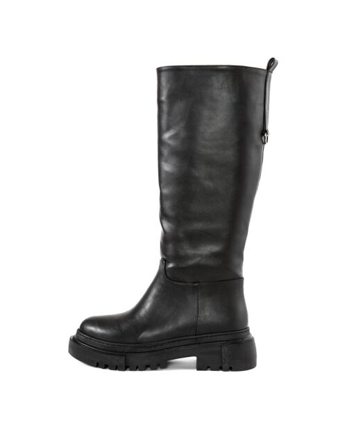 Bottes Dipen noires - Talon 4 cm