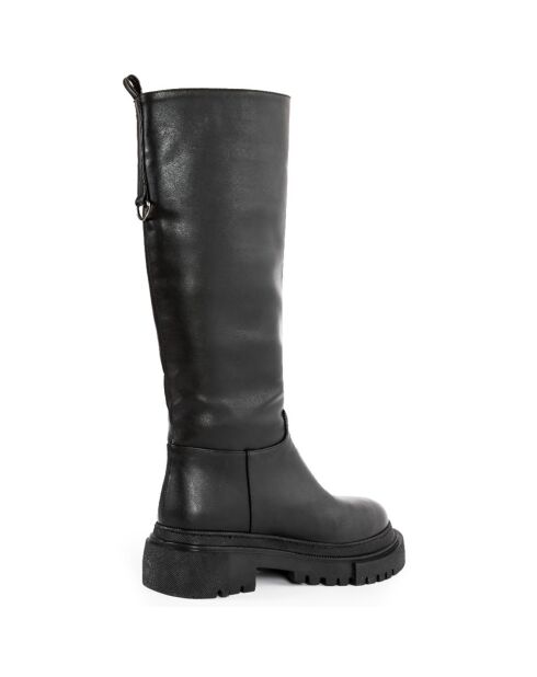 Bottes Dipen noires - Talon 4 cm