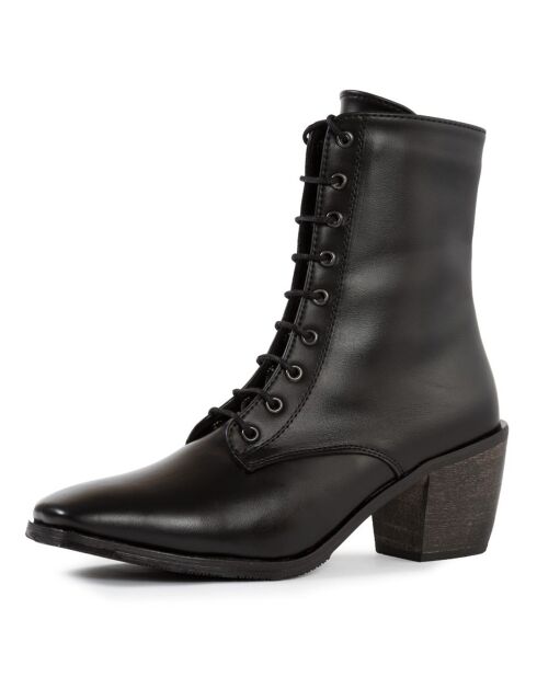 Bottines Cerama noires - Talon 7 cm