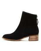 Bottines Pegaso noires - Talon 4 cm