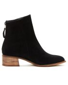 Bottines Pegaso noires - Talon 4 cm