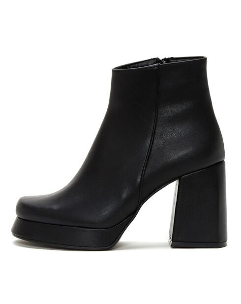 Bottines Dita noires - Talon 9 cm