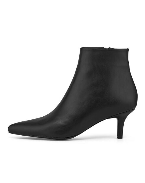 Bottines Corbo noires - Talon 6 cm