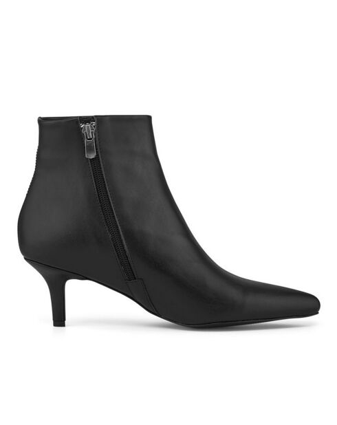 Bottines Corbo noires - Talon 6 cm