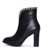 Bottines Forka noires - Talon 9 cm