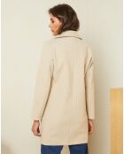 Manteau court Giulia beige