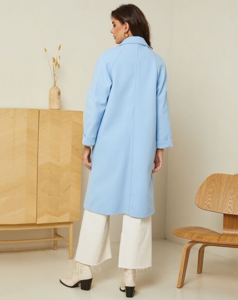 Manteau long Mya ciel