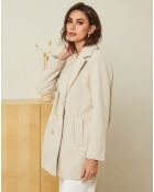 Manteau court Manon beige