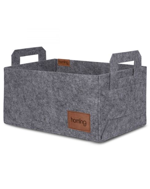 Organiseur de bureau gris - 30x20x15 cm