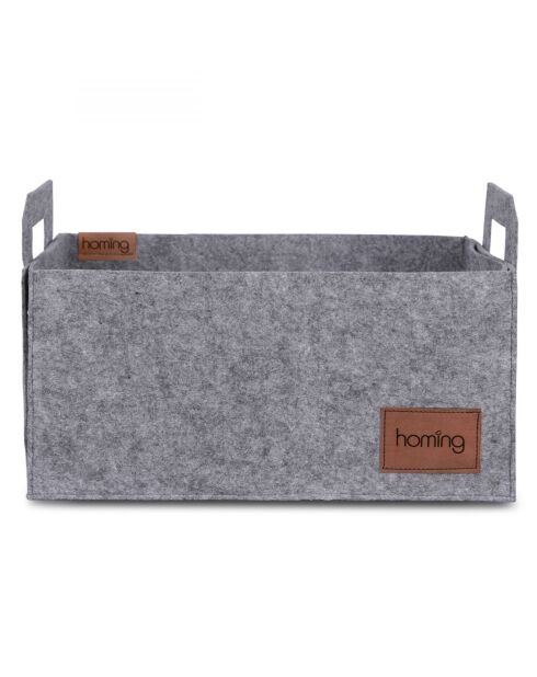Organiseur de bureau gris - 30x20x15 cm