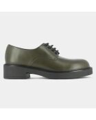 Derbies en Cuir Didon kaki