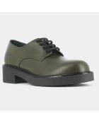 Derbies en Cuir Didon kaki