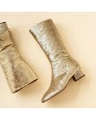 Bottes en Sequins Doremi platine