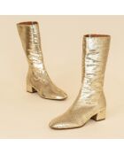 Bottes en Sequins Doremi platine