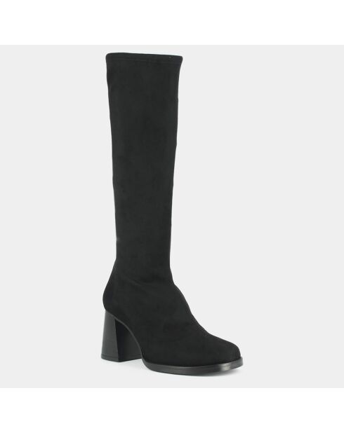 Bottes Lynn noires - Talon 7 cm