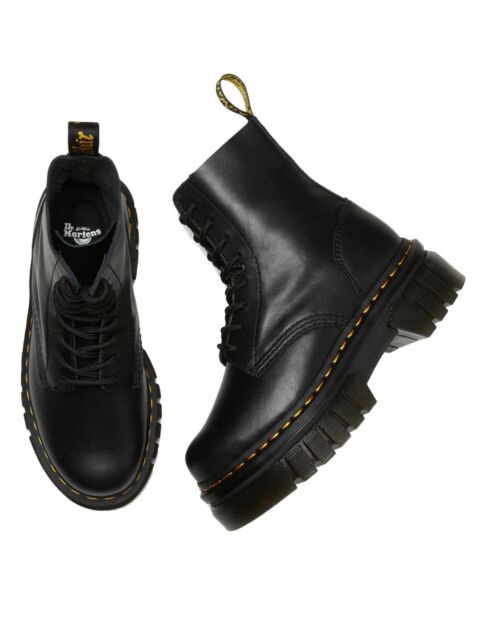 Boots en Cuir Audrick noires