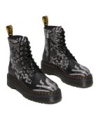 Boots en Cuir Jadon noir/gris