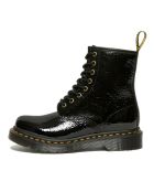 Boots en Cuir verni noires