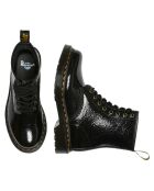 Boots en Cuir verni noires