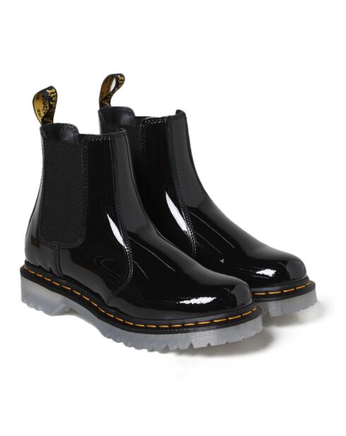 Chelsea boots en Cuir verni noires