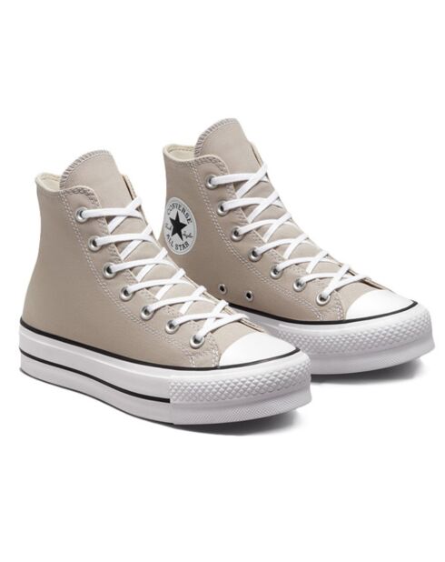 Baskets Hi All Star Lift beiges