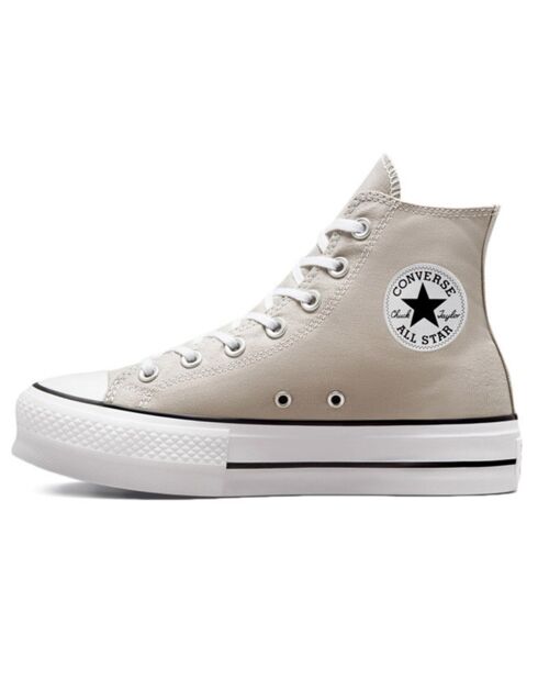 Baskets Hi All Star Lift beiges