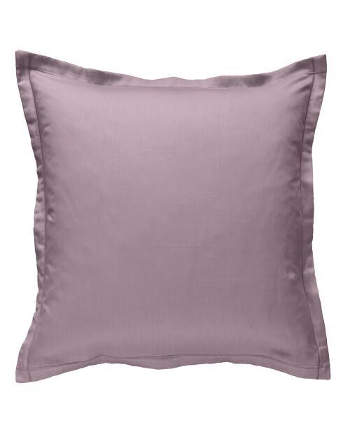 Taie d'oreiller 100% Satin de coton violet ice