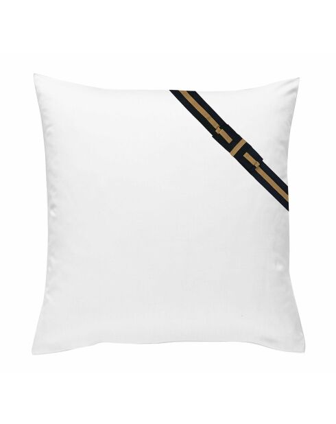 Parure housse de couette 100% Percale de Coton Fedora camel