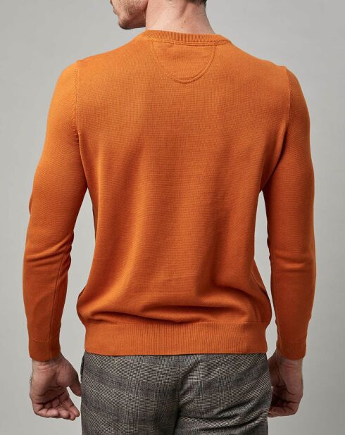 Pull Uni Coton Organic orange