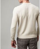 Pull en Laine & Yak beige