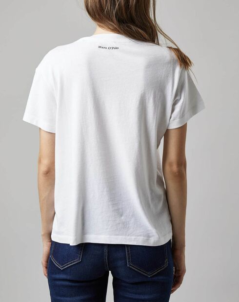 T-Shirt Imprimé blanc