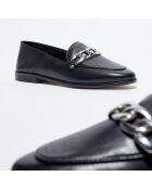 Mocassins en Cuir Viroti noirs