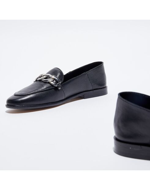 Mocassins en Cuir Viroti noirs