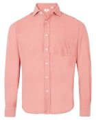 Chemise regular en velours côtelé Paul Pat pivoine