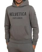 Sweat à Capuche Laun gris