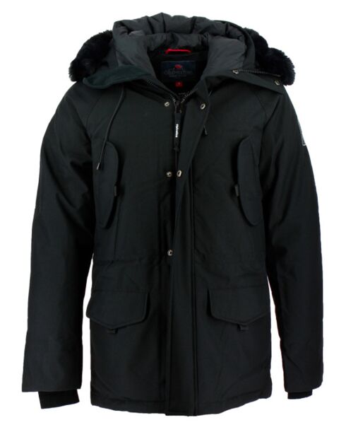 Vancouver Black Edition zwarte parka