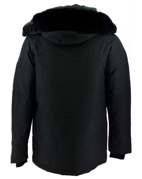 Vancouver Black Edition zwarte parka