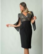Robe Alexa multicolore/noir