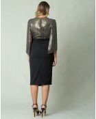 Robe Alexa multicolore/noir