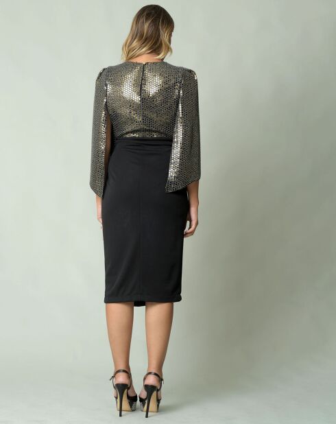 Robe Alexa multicolore/noir