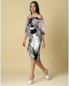 Robe Gloria multicolore