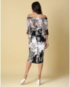 Robe Gloria multicolore